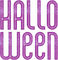 soave text halloween happy purple - Free PNG Animated GIF