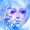 snow woman gif  bg femme hiver fond - Nemokamas animacinis gif animuotas GIF
