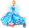 Princess Cinderella - darmowe png animowany gif