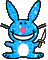 happy bunny - GIF animé gratuit GIF animé