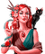 Y.A.M._Summer woman girl cat snake - kostenlos png Animiertes GIF