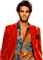 Man Red Blue Brown - Bogusia - kostenlos png Animiertes GIF