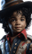 Michael Jackson (doll). - png gratis GIF animado