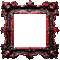 Red gothic frame animated rox - GIF animado gratis GIF animado