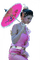 Kaz_Creations Woman Femme Parasol - безплатен png анимиран GIF
