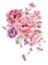 MMarcia aquarela flores fleurs flowers - PNG gratuit GIF animé