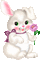 Easter hare by nataliplus - GIF animado gratis GIF animado