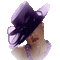 femme violette - Besplatni animirani GIF animirani GIF