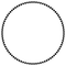 black pearl frame circle