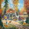 kikkapink autumn animated background - Bezmaksas animēts GIF animēts GIF