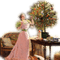 Vintage Woman - ingyenes png animált GIF