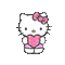 Hello Kitty Glitter Edit #3 (VantaBrat) - GIF animé gratuit GIF animé