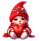 st. Valentine gnome by nataliplus - PNG gratuit GIF animé