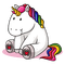 fun unicorn - Free PNG Animated GIF