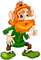 Homme St-Patrick:) - gratis png animeret GIF
