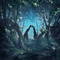 dolceluna animated fantasy background gif forest - GIF animé gratuit GIF animé