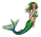 MMarcia  sereia Sirène Mermaid - png gratuito GIF animata