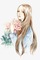aquarela femme  maga deco - PNG gratuit GIF animé