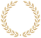 Kaz_Creations Deco Wreath Gold - ilmainen png animoitu GIF