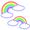 rainbows - PNG gratuit GIF animé