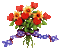 bouquet avec ruban - Bezmaksas animēts GIF animēts GIF