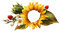 sunflower frame déco tournesol