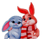 winter hares by nataliplus - 免费PNG 动画 GIF