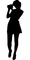 silhouette - бесплатно png анимированный гифка