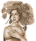 Y.A.M._Art Fantasy woman girl Sepia - ücretsiz png animasyonlu GIF