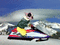 chien en moto de neige - GIF animate gratis GIF animata