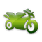 green bike - besplatni png animirani GIF