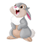 bambi thumper 🐰 friend movie disney - darmowe png animowany gif