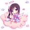 chibi anime girl pink fantasy - gratis png animeret GIF