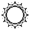 glittered round black frame - Δωρεάν κινούμενο GIF κινούμενο GIF