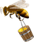 Kaz_Creations Bees Bee - kostenlos png Animiertes GIF