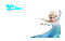 Elsa - GIF animado gratis GIF animado