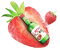 korean strawberry soju - gratis png geanimeerde GIF