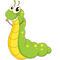 Kaz_Creations Cute Cartoon Caterpillar - Free PNG Animated GIF