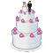 Wedding Cake - Ingyenes animált GIF animált GIF
