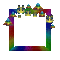 Small Rainbow Frame - Nemokamas animacinis gif animuotas GIF