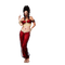 Harem dancer with navel jewel - png gratis GIF animado