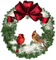 Christmas wreath. Christmas decoration. Leila - δωρεάν png κινούμενο GIF