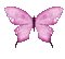 PINK BUTTERFLY GIF papillon pink - GIF animado gratis GIF animado