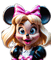 Minnie Mouse - Bezmaksas animēts GIF