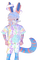 Pastel Sylveon catboy - nemokama png animuotas GIF