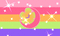 Mspec lesbian flag symbol glitter - GIF animé gratuit GIF animé