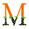 Lettre M - PNG gratuit GIF animé