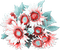 soave deco flowers sunflowers pink teal - 無料png アニメーションGIF