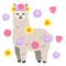 alpaca emoji kitchen - фрее пнг анимирани ГИФ