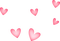 kikkapink deco scrap pink hearts heart - ingyenes png animált GIF